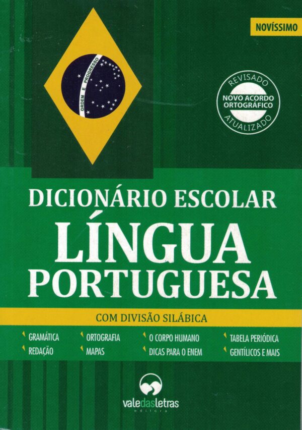 DICIONARIO ESCOLAR LIGUA PORTUGUESA